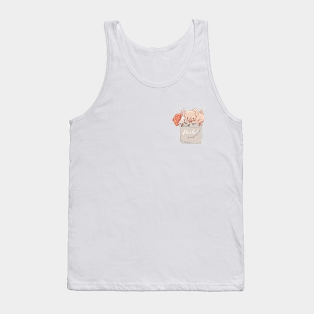 Pocket Piglets Tank Top by EveFarb